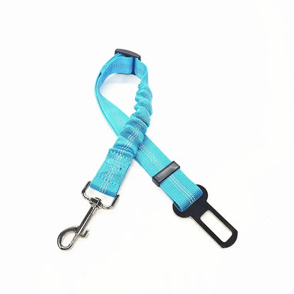 Dog Car Seat Belt with Lead Clip