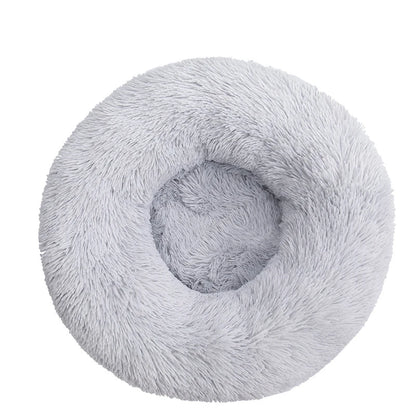 Large Dog Beds - Soft Round Plush