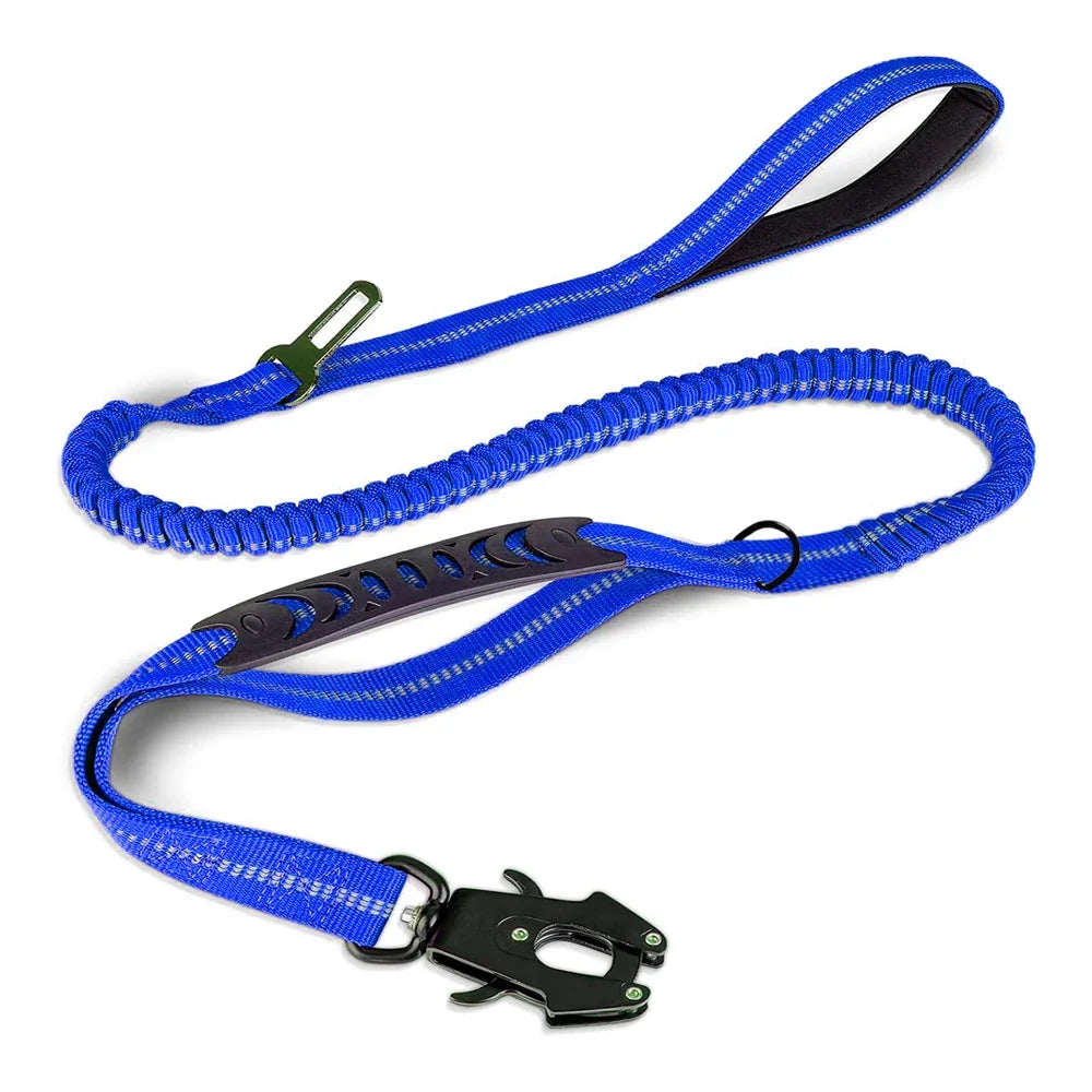 Dog Training Leads and Leashes with Car Seatbelt Attachment