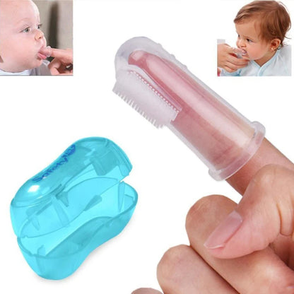 Super Soft Pet Finger and 3 Sided Toothbrush