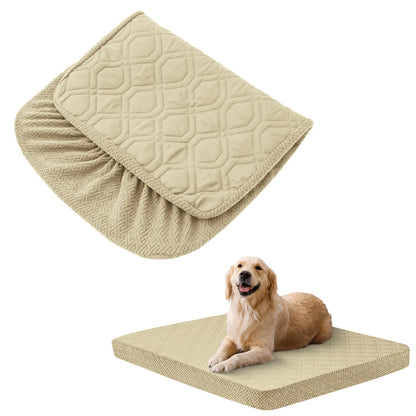 Waterproof Washable Dog Bed Covers Quilted