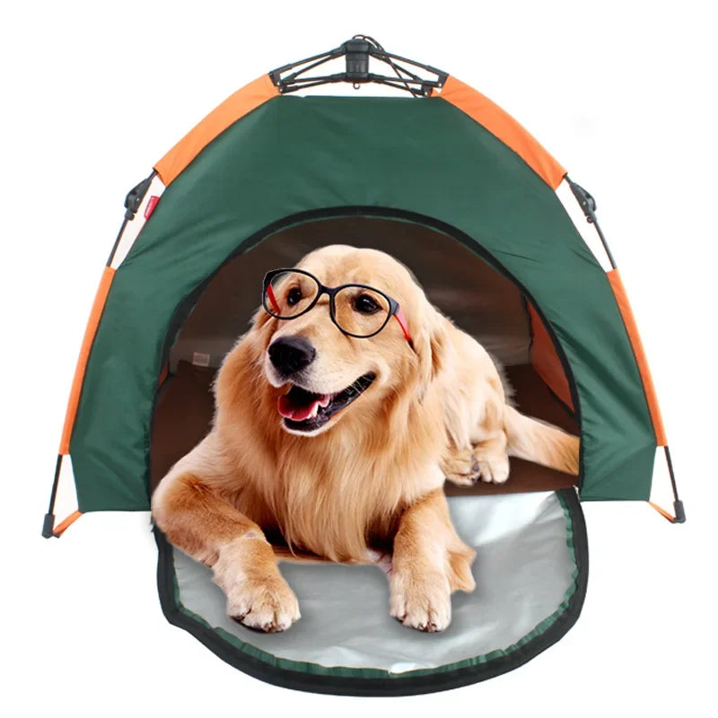 Dog Tent Bed Portable Automatic Folding