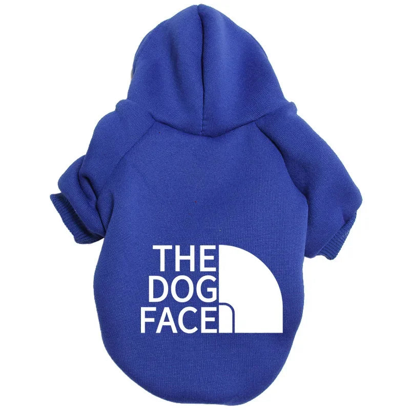 Blue colour autumn winter hoodies