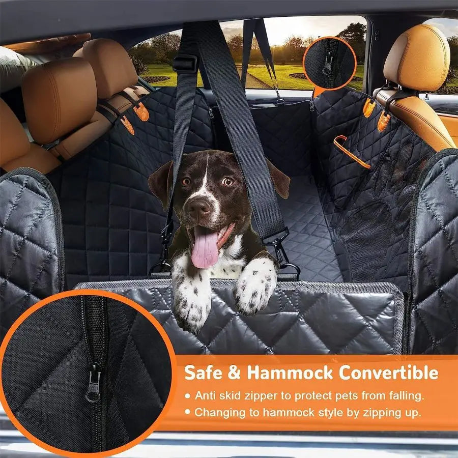 Safe dog car hammock